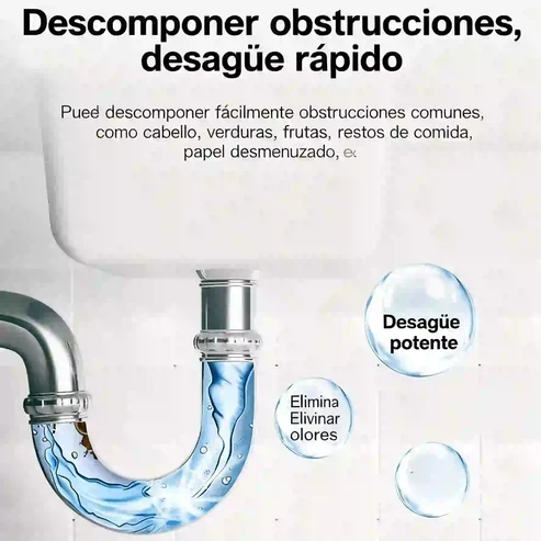Limpiadores de Desagües Potente 110G