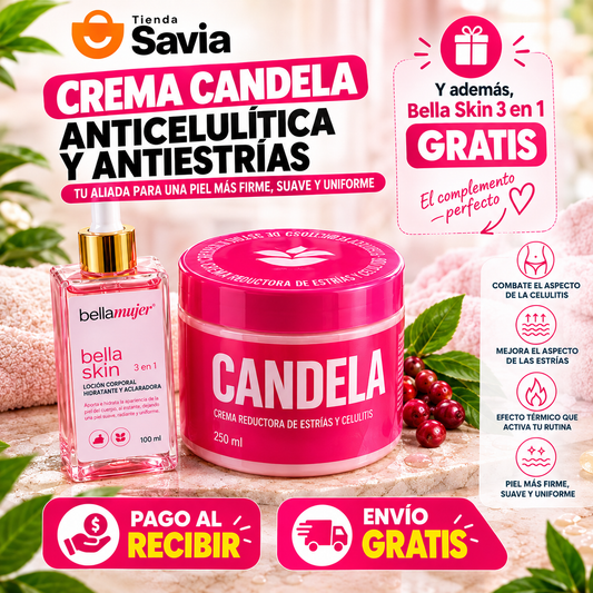 Bella Skin 3 en 1 – Loción Corporal Hidratante y Aclarante