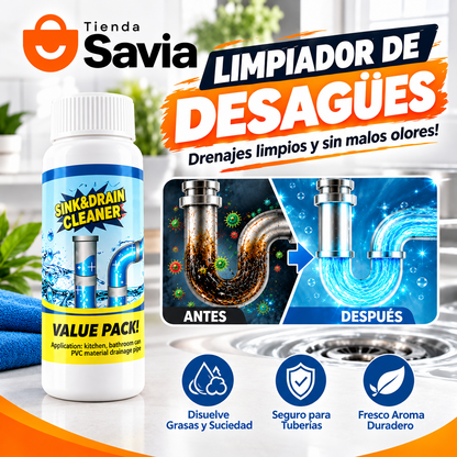 Limpiadores de Desagües Potente 110G